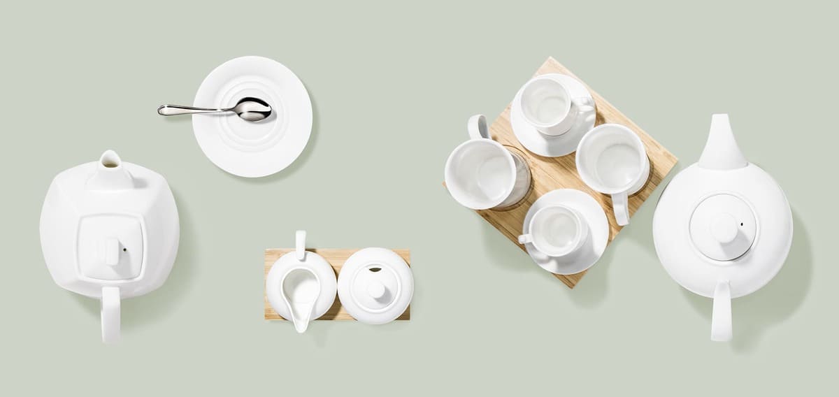 Посуда для ресторанов и дома из Фарфора